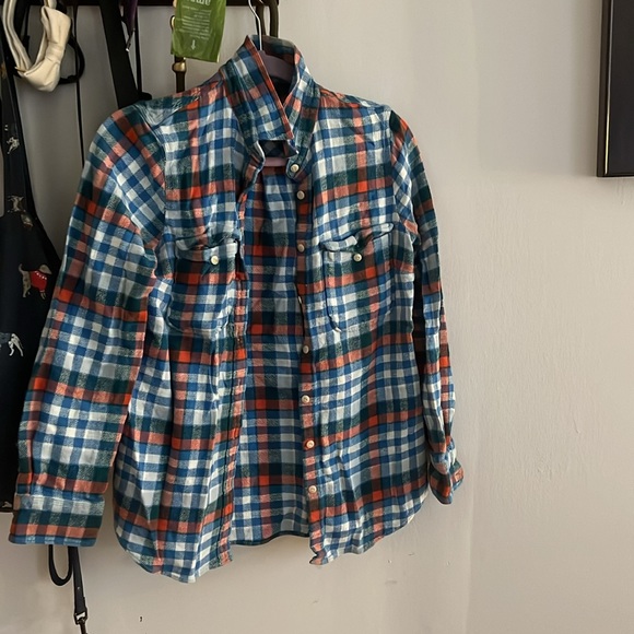 Jcrew women’s flannel - Picture 2 of 3
